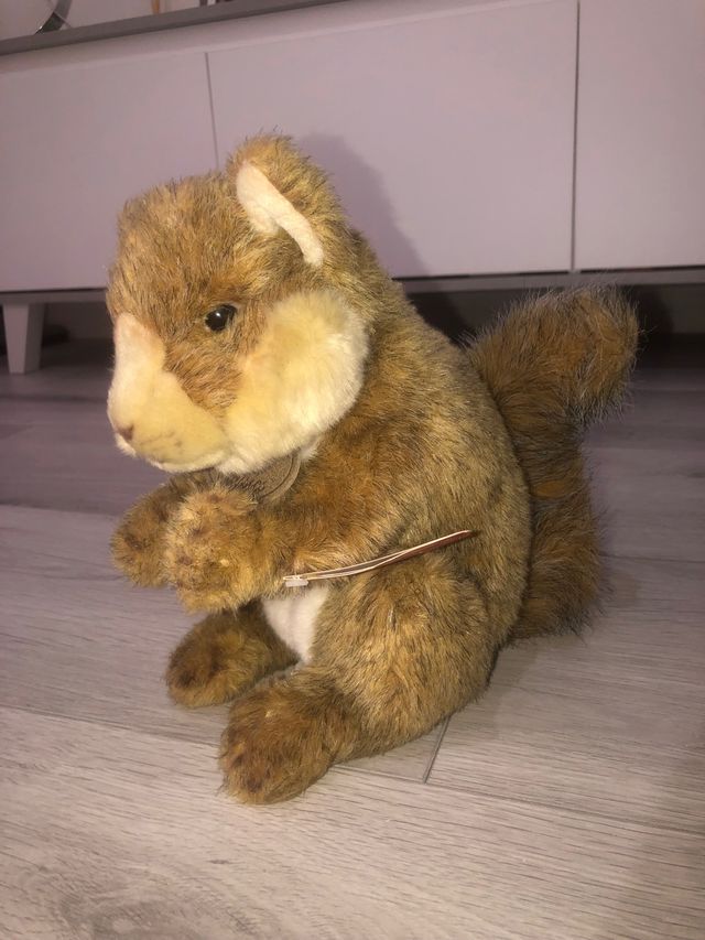 Ardilla peluche 