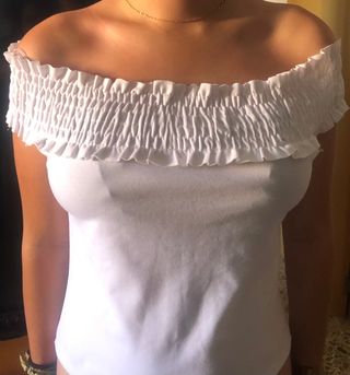 Top blanco