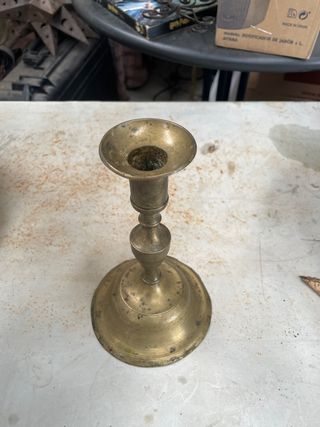 Candelabro de bronce