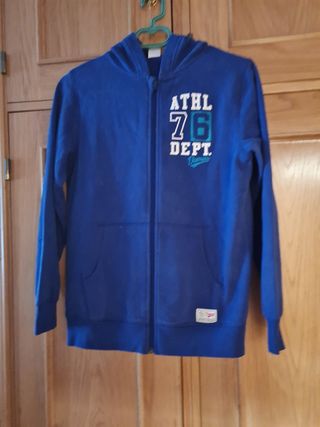 Sudadera capucha Decathlon talla 14