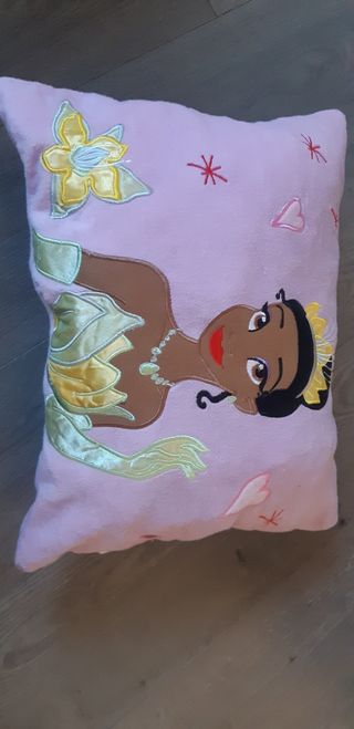 Cojín princesa-rana Disney 