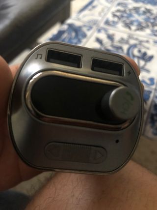 Transmisor Fm para adaptador enchufe mechero