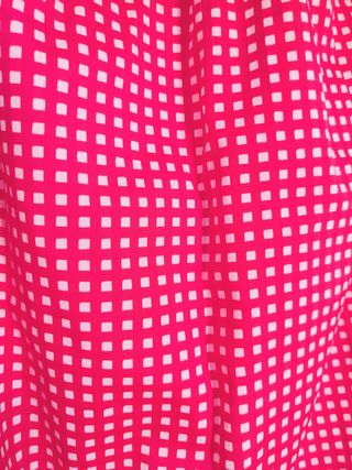 Vestido corto estampado vichi