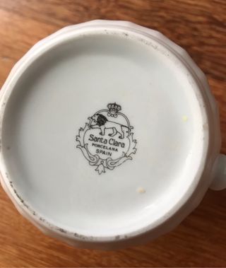 Jarra pequeña crema leche SANTA CLARA