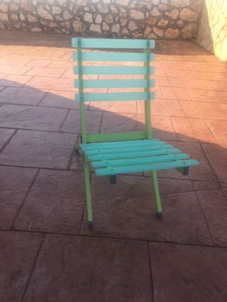 Vendo 4 sillas de terraza o jardín