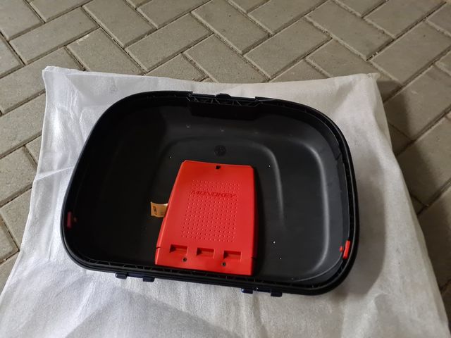 coperchio bauletto givi verniciato blu