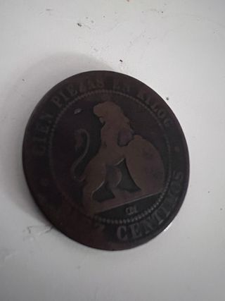 Moneda 1870 Reliquia.