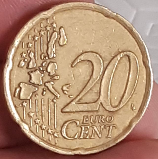 moneda 20cent  Francia 2002