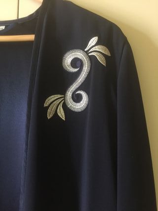 Conjunto vestido y chaqueta fiesta