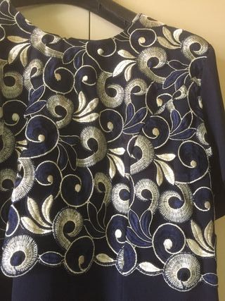 Conjunto vestido y chaqueta fiesta