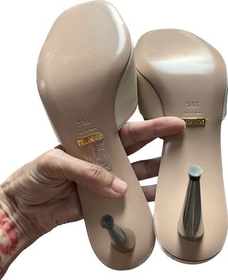 Sandalias Gucci Blondie 39'5 blancas