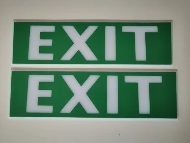 Señal Salida Emergencia EXIT
