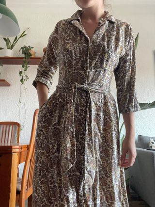Vestido vintage años 40