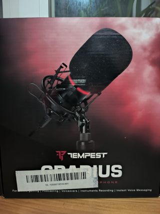 Tempest Gradius PRO Micrófono RGB