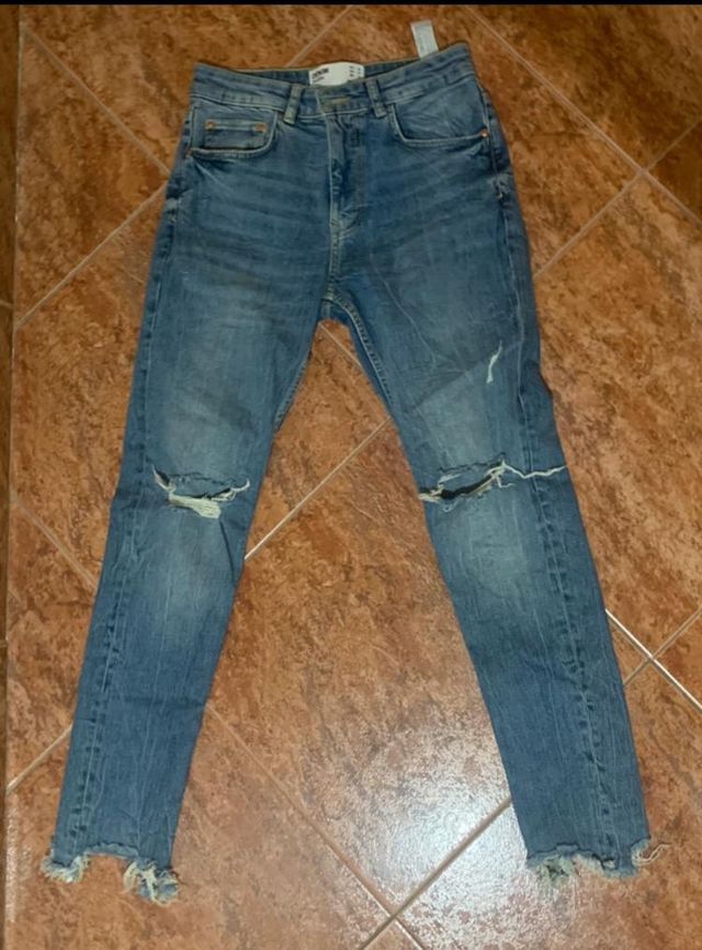 Pantalón vaquero para hombre de Bershka