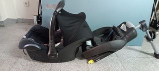 Silla coche grupo 0 con base easyfix y saco