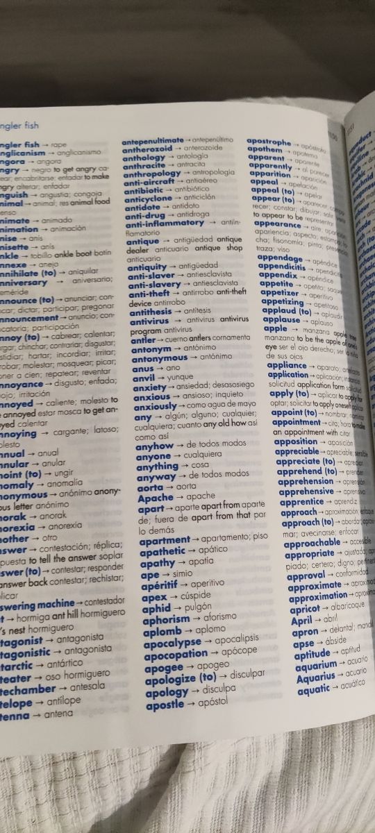 Diccionario español primaria