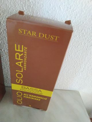 olio solare bassa protezione