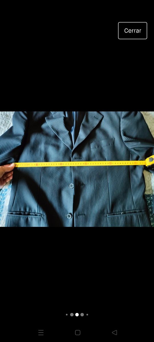 Traje de chaqueta caballero 