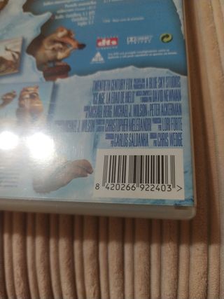 DVD Ice Age edición coleccionista