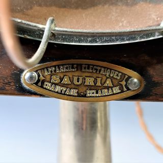 Estufa eléctrica. SAURIA. Francia. Siglo XIX