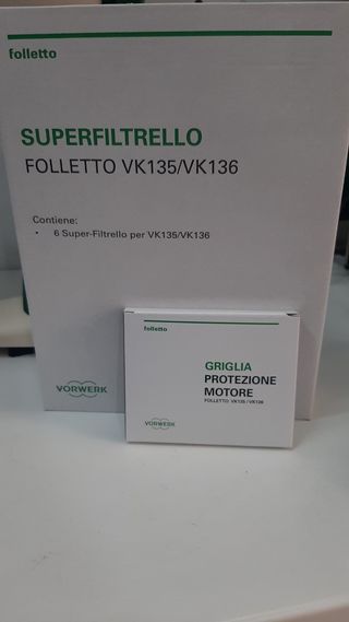 Sacchetti Kobold Vorwerk Folletto K135/136
