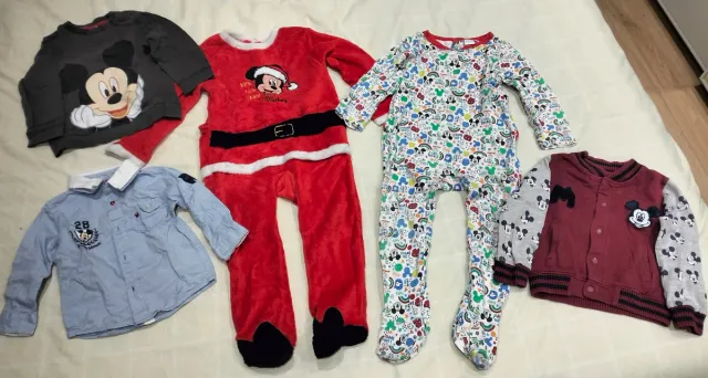 Pack ropa Mickey bebé 1- 2 años (Talla 92 cm)