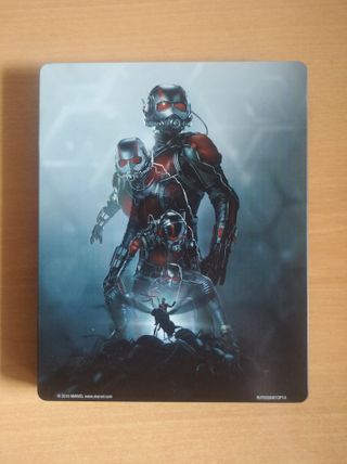 Steelbook Antman 2D y 3D