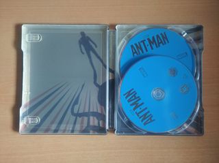 Steelbook Antman 2D y 3D