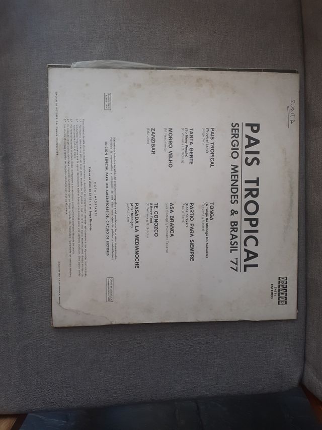 SERGIO MENDES.pais tropical