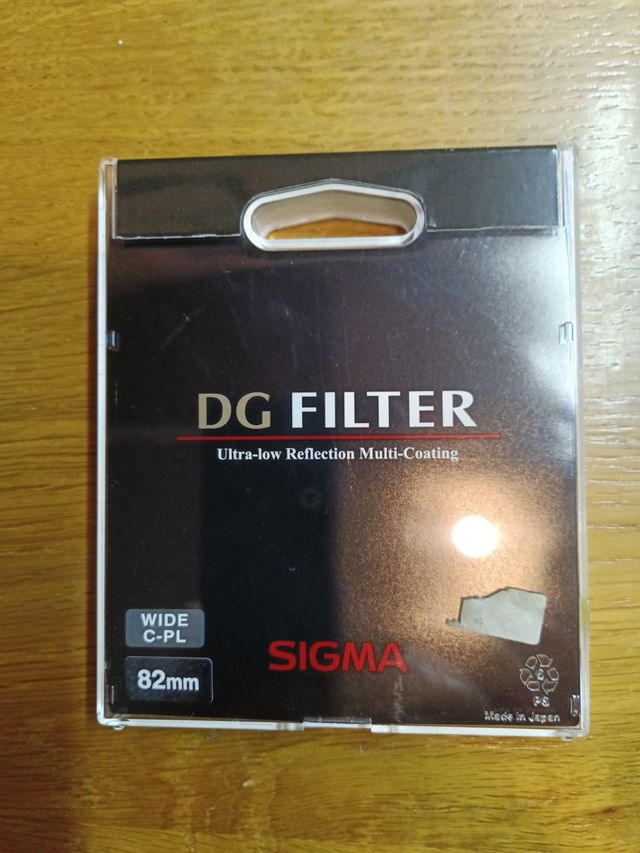 Sigma 82mm EX DG Filtro polarizador circular optim