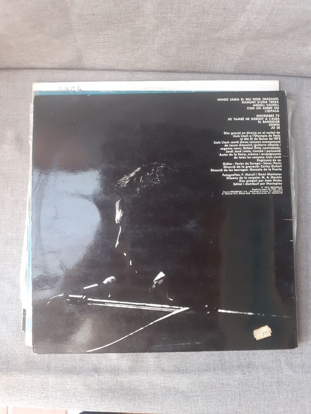 LLUIS LLACH.a l'olimpia