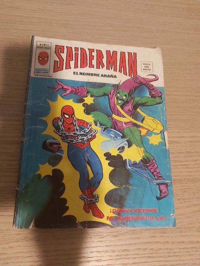 cómic spiderman marvel