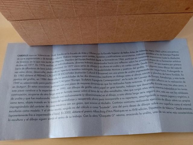 SCULTURA IN BRONZO JOAN CARDELS
