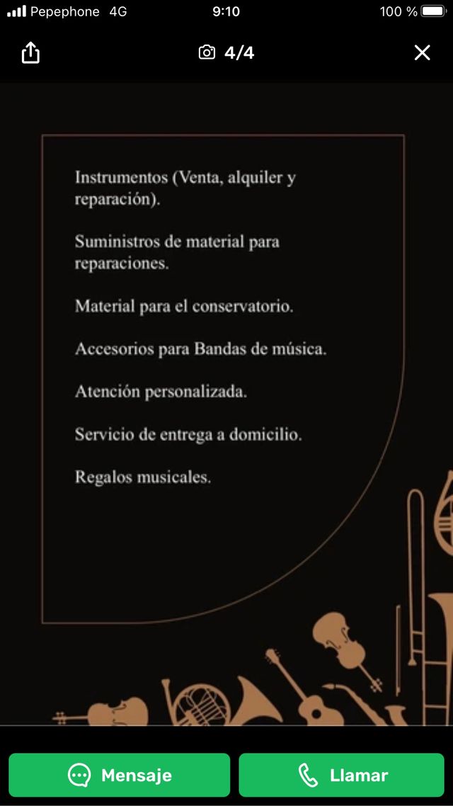 Baqueta para tambor rociero
