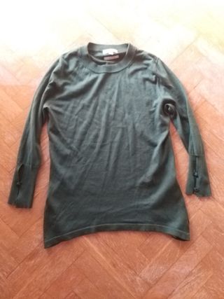 Jersey verde de Massimo Dutti