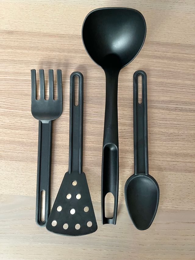 Utensilios cocina para camping