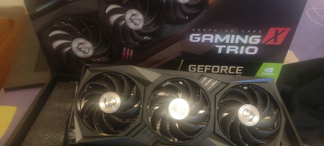 Tarjeta grafica RTX 3070 MSI Gaming x trio 8GB