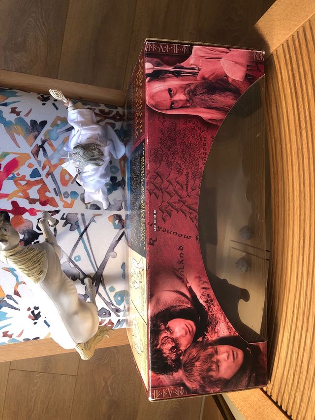 Gandalf y Shadowfax señor anillos