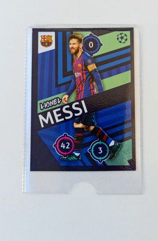 MESSI 2018-19 TOPPS UEFA CHAMPIONS LEAGUE