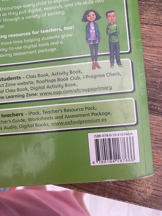 Libro inglés tercero de primaria Oxford