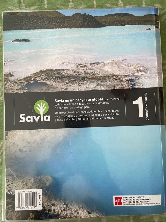 Geografía e Historia 1ESO SM Savia