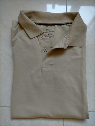 Polo beige stretch 