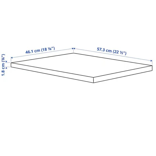 Balda blanca Komplement armario Ikea