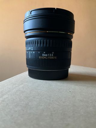 Sigma 8mm para canon