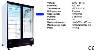 Armario Congelador Dos Puertas Modelo Nuevo