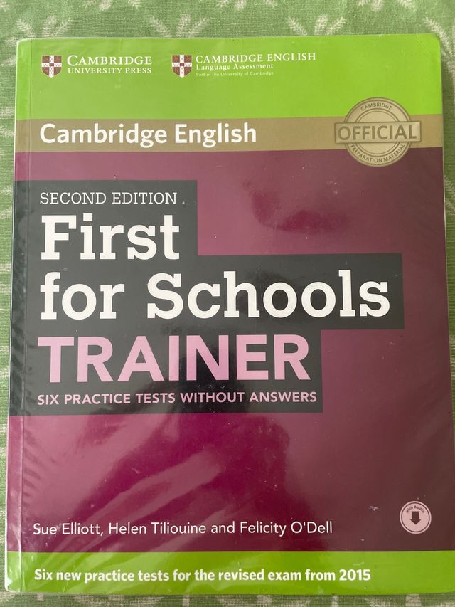 First for Schools Trainer 1ESO Cambridge English