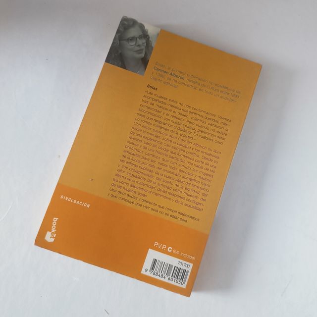 Libro SOLAS de Carmen Alborch