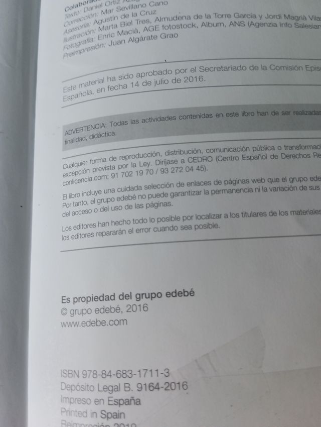 religión católica 5 primaria