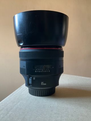 Objetivo canon 85mm F.1.2